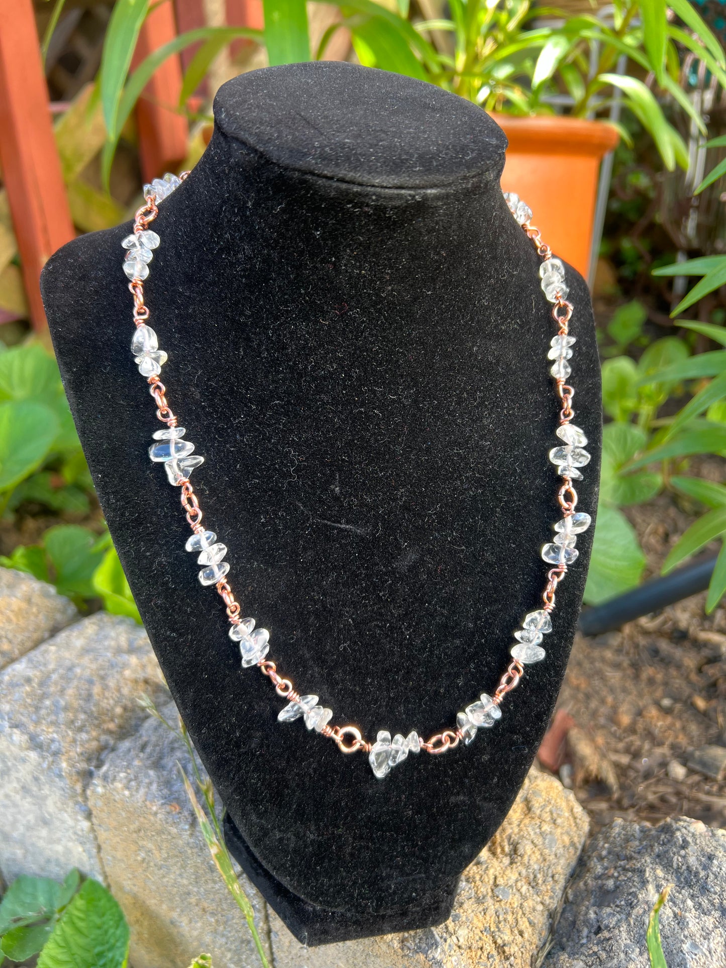 Quartz Chip Necklace