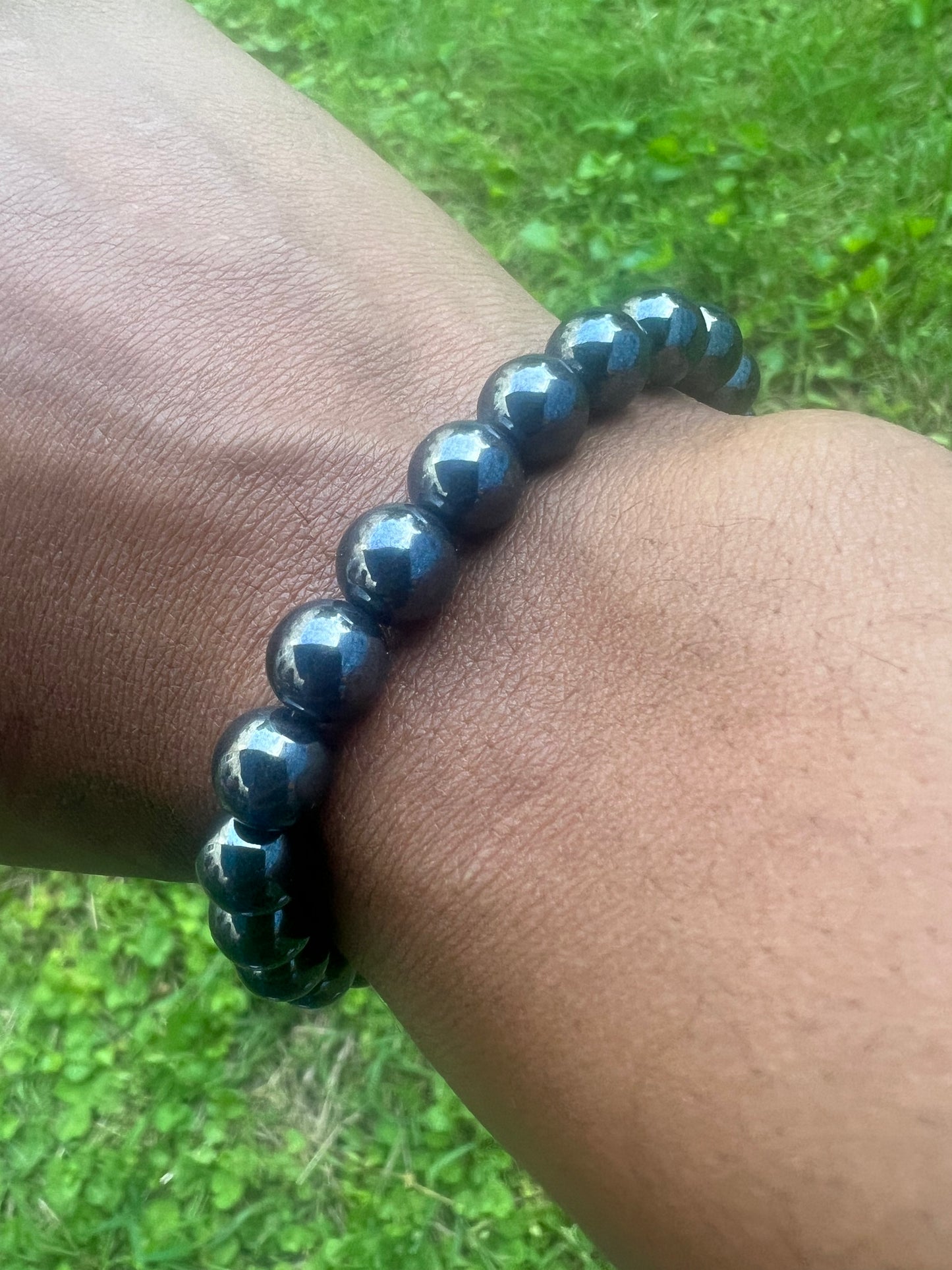 Hematite bracelet