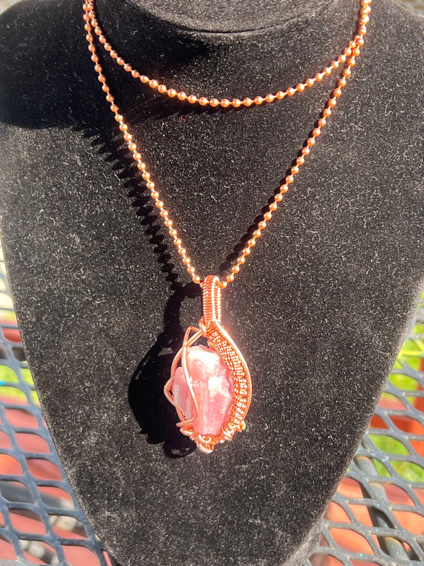Pink Tourmaline Pendant