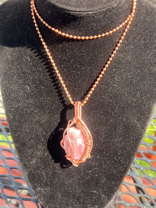 Pink Tourmaline Pendant