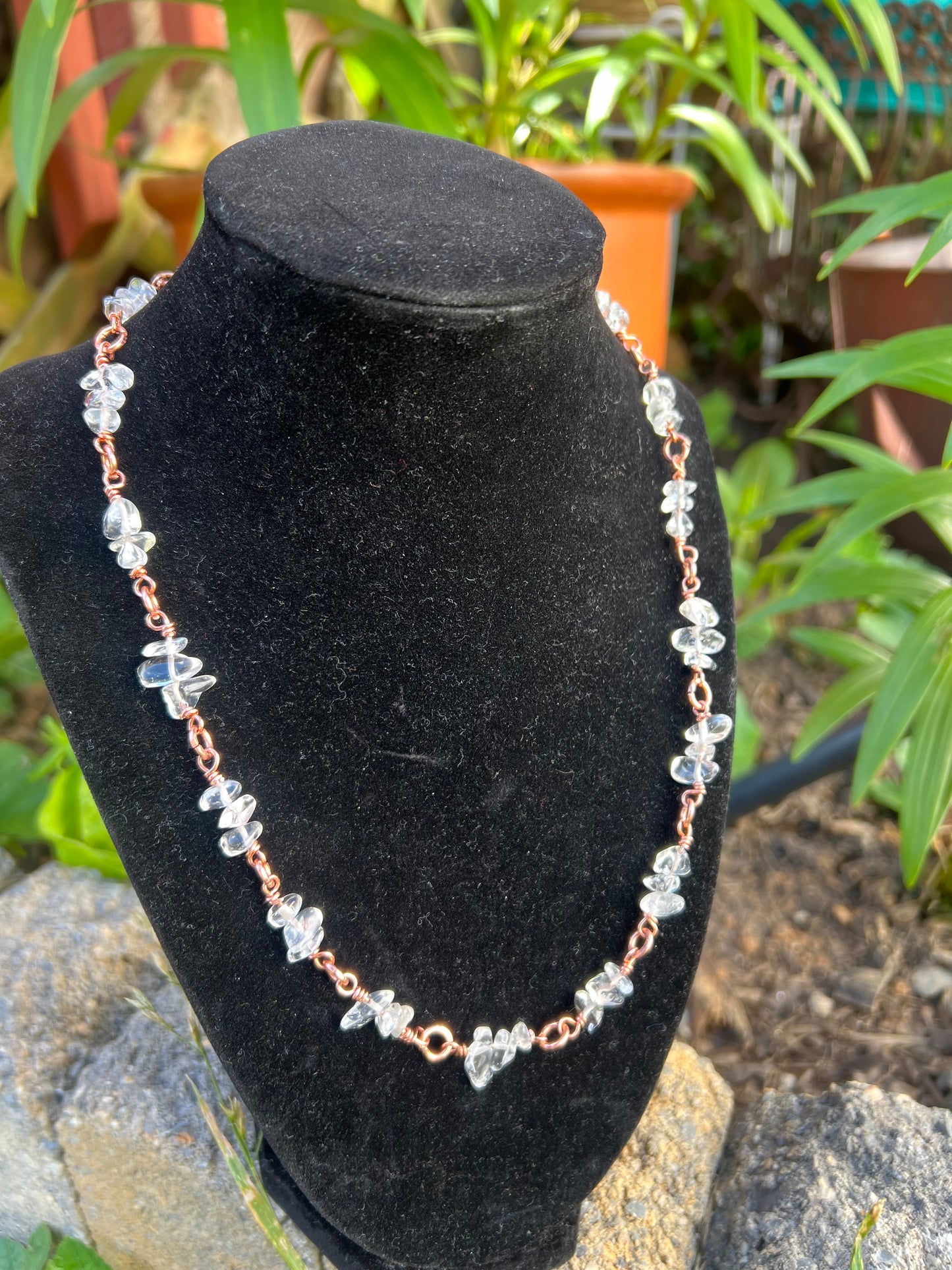 Quartz Chip Necklace