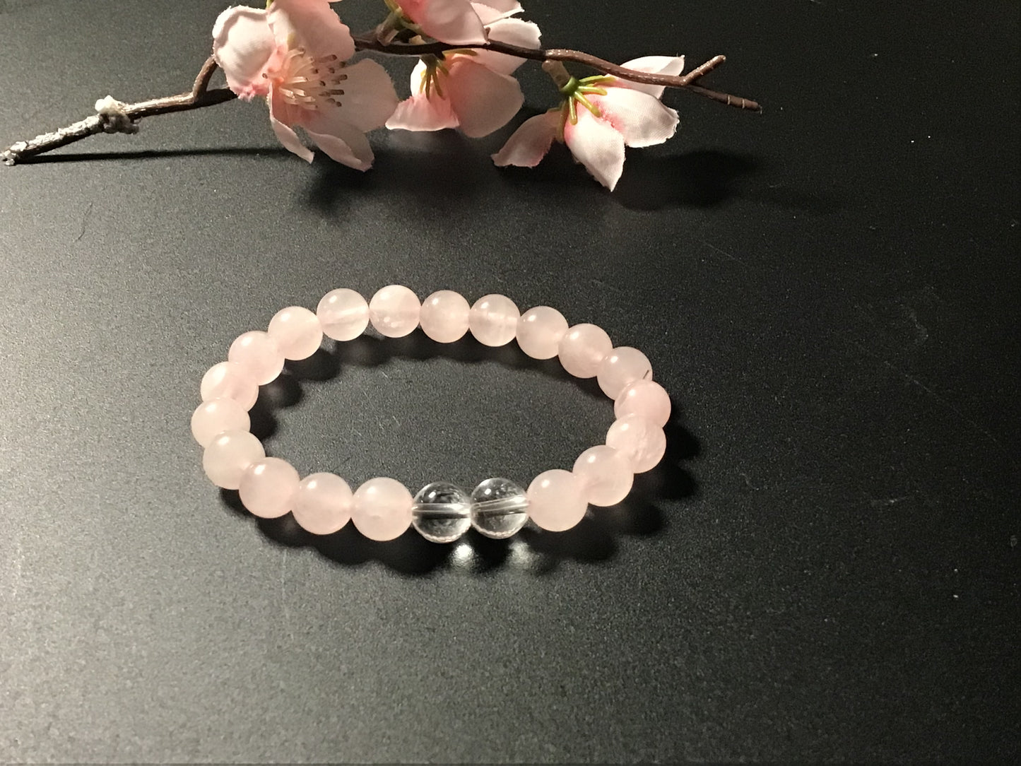 Rose Quartz Stretch Bracelet